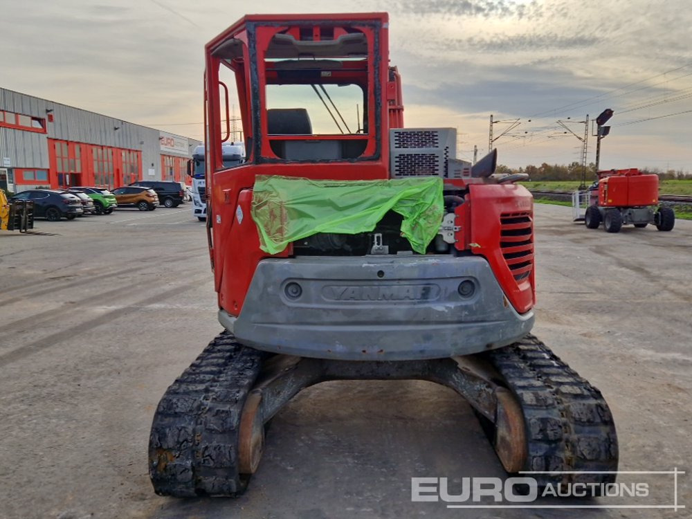 2013 Yanmar ViO80-U - Mini-ekskavators: foto 4 2013 Yanmar ViO80-U - Mini-ekskavators: foto 4