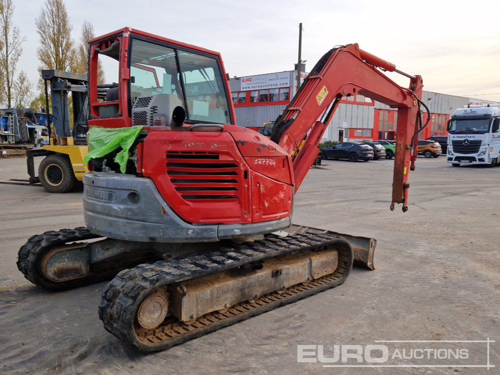 2013 Yanmar ViO80-U - Mini-ekskavators: foto 5 2013 Yanmar ViO80-U - Mini-ekskavators: foto 5