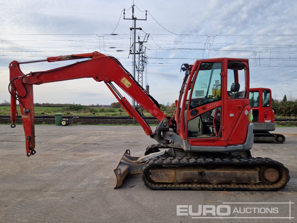 2013 Yanmar ViO80-U - Mini-ekskavators: foto 2 2013 Yanmar ViO80-U - Mini-ekskavators: foto 2