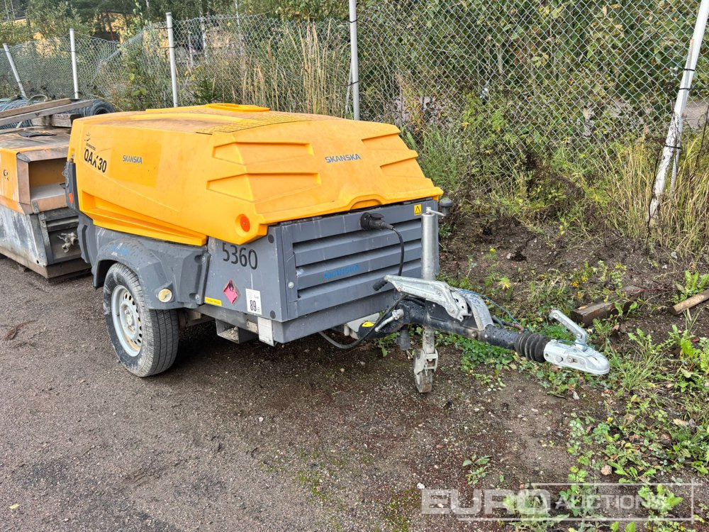 2014 Atlas Copco QAX30 - Elektroģenerators: foto 2 2014 Atlas Copco QAX30 - Elektroģenerators: foto 2