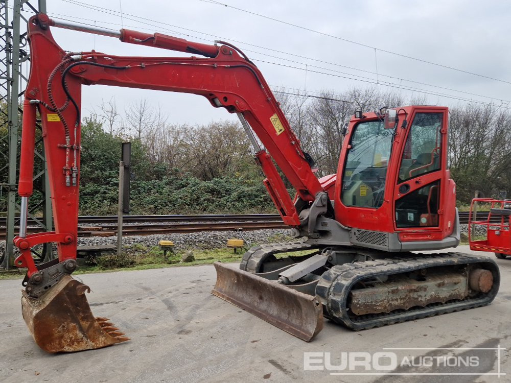 2014 Yanmar SV100-1A - Kāpurķēžu ekskavators: foto 1 2014 Yanmar SV100-1A - Kāpurķēžu ekskavators: foto 1