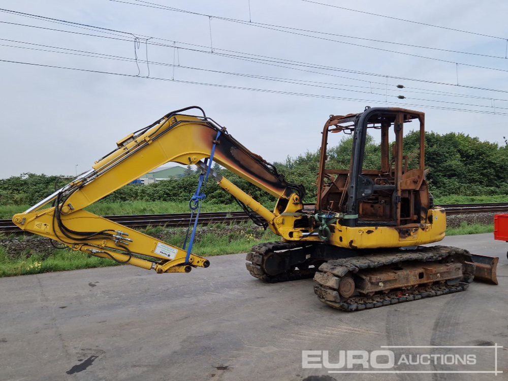 2015 Komatsu PC80MR-5 - Mini-ekskavators: foto 1 2015 Komatsu PC80MR-5 - Mini-ekskavators: foto 1