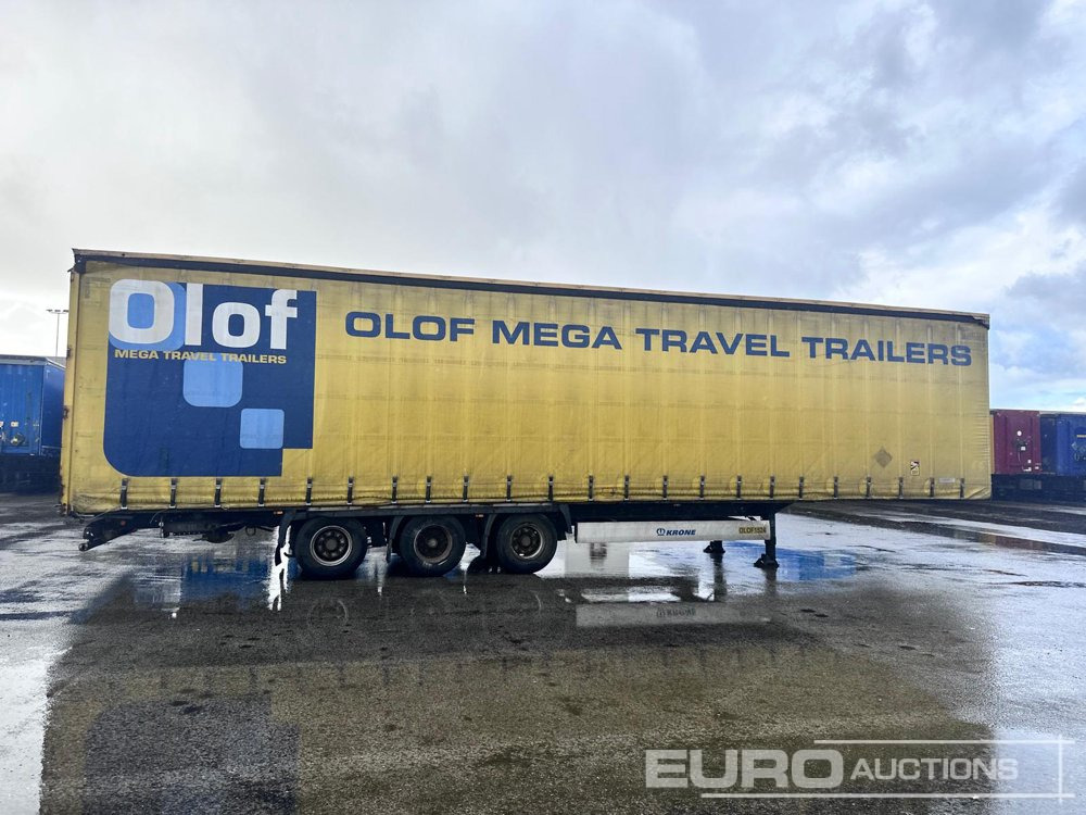2015 Krone Mega Liner, Curtainsider, 3 Axle (Dutch Reg. Docs) - Tenta puspiekabe: foto 5 2015 Krone Mega Liner, Curtainsider, 3 Axle (Dutch Reg. Docs) - Tenta puspiekabe: foto 5