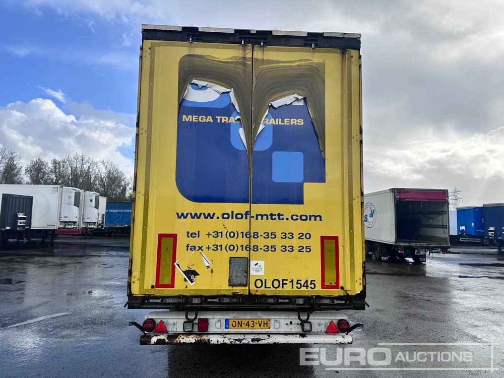 2015 Krone Mega Liner, Curtainsider, 3 Axle (Dutch Reg. Docs) - Tenta puspiekabe: foto 4 2015 Krone Mega Liner, Curtainsider, 3 Axle (Dutch Reg. Docs) - Tenta puspiekabe: foto 4
