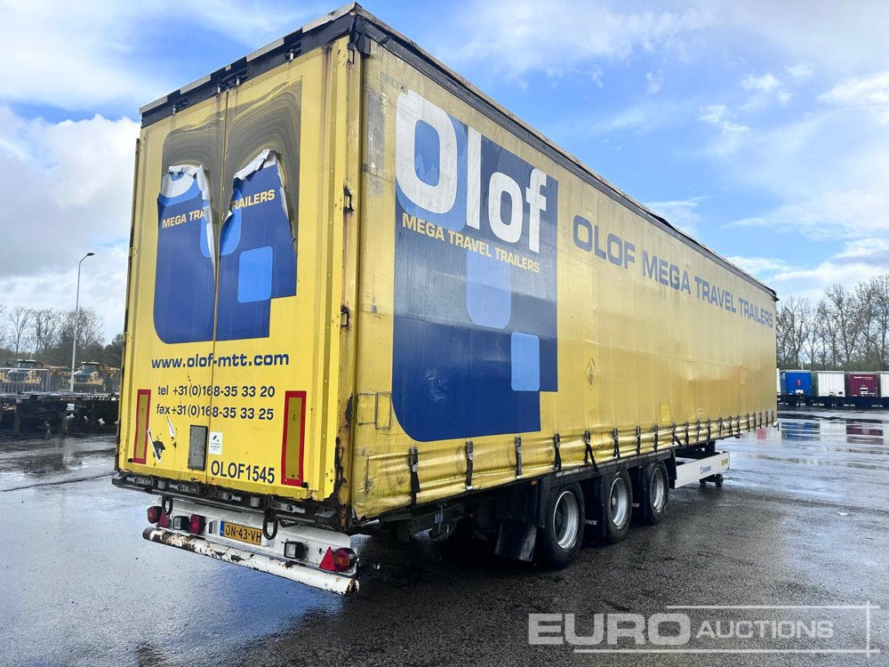 2015 Krone Mega Liner, Curtainsider, 3 Axle (Dutch Reg. Docs) - Tenta puspiekabe: foto 5 2015 Krone Mega Liner, Curtainsider, 3 Axle (Dutch Reg. Docs) - Tenta puspiekabe: foto 5