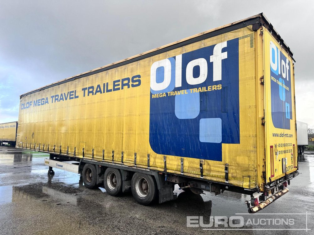 2015 Krone Mega Liner, Curtainsider, 3 Axle (Dutch Reg. Docs) - Tenta puspiekabe: foto 2 2015 Krone Mega Liner, Curtainsider, 3 Axle (Dutch Reg. Docs) - Tenta puspiekabe: foto 2