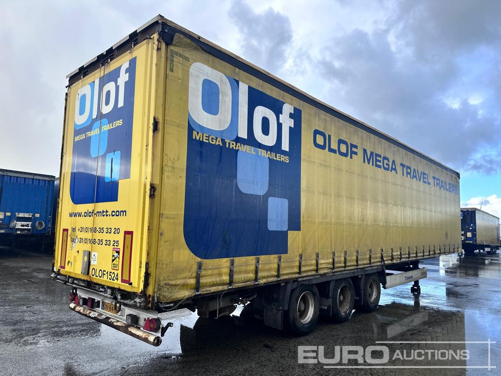 2015 Krone Mega Liner, Curtainsider, 3 Axle (Dutch Reg. Docs) - Tenta puspiekabe: foto 4 2015 Krone Mega Liner, Curtainsider, 3 Axle (Dutch Reg. Docs) - Tenta puspiekabe: foto 4