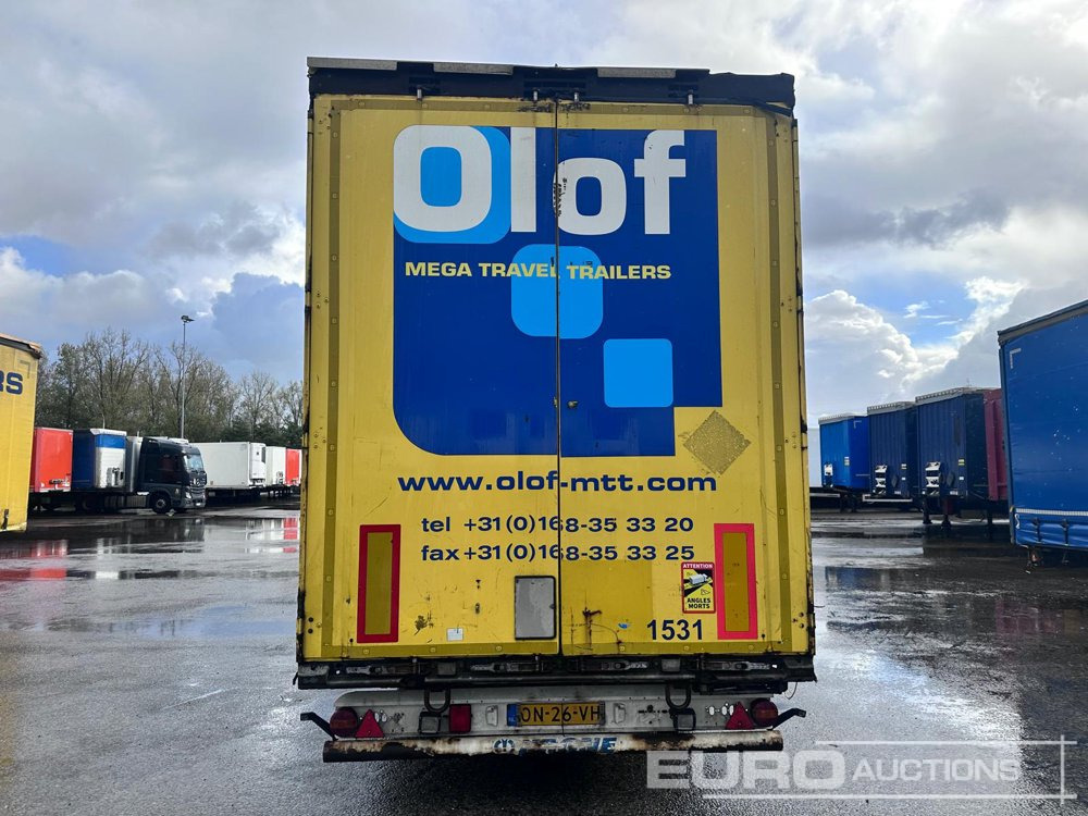 2015 Krone Mega Liner, Curtainsider, 3 Axle (Dutch Reg. Docs) - Tenta puspiekabe: foto 3 2015 Krone Mega Liner, Curtainsider, 3 Axle (Dutch Reg. Docs) - Tenta puspiekabe: foto 3