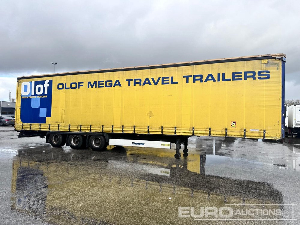 2015 Krone Mega Liner, Curtainsider, 3 Axle (Dutch Reg. Docs) - Tenta puspiekabe: foto 5 2015 Krone Mega Liner, Curtainsider, 3 Axle (Dutch Reg. Docs) - Tenta puspiekabe: foto 5