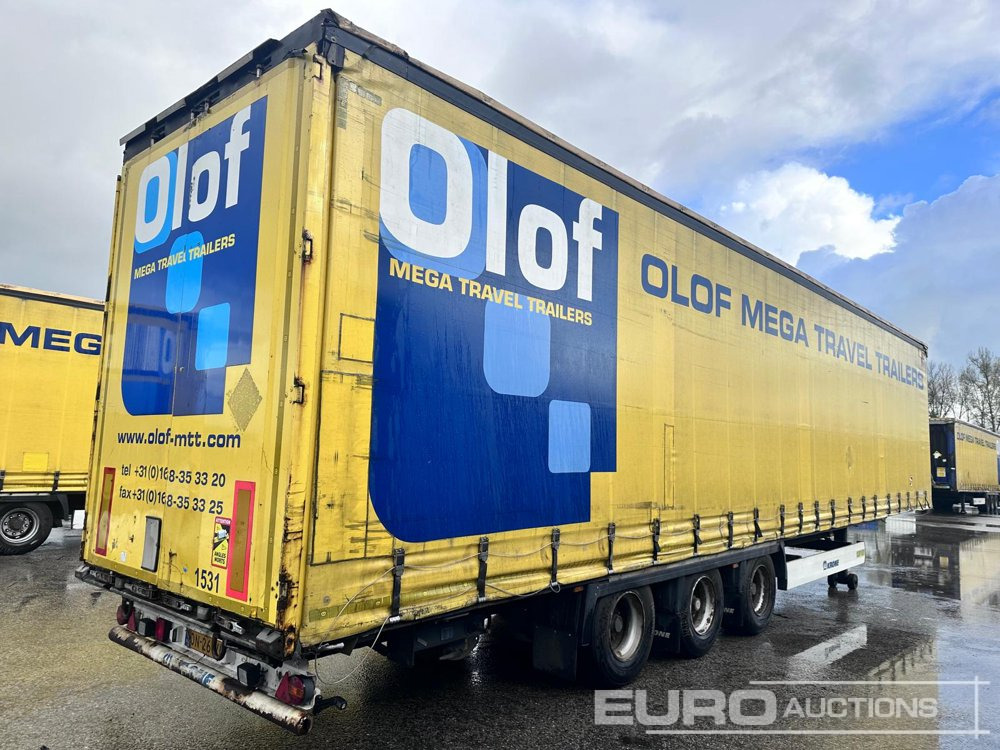 2015 Krone Mega Liner, Curtainsider, 3 Axle (Dutch Reg. Docs) - Tenta puspiekabe: foto 4 2015 Krone Mega Liner, Curtainsider, 3 Axle (Dutch Reg. Docs) - Tenta puspiekabe: foto 4