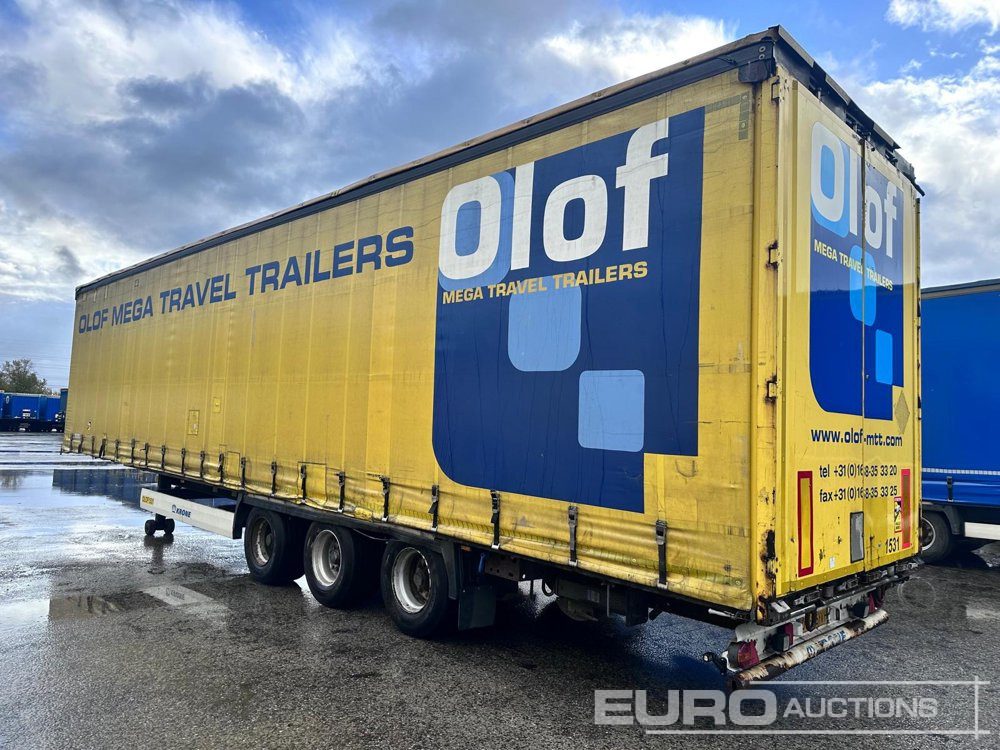 2015 Krone Mega Liner, Curtainsider, 3 Axle (Dutch Reg. Docs) - Tenta puspiekabe: foto 2 2015 Krone Mega Liner, Curtainsider, 3 Axle (Dutch Reg. Docs) - Tenta puspiekabe: foto 2