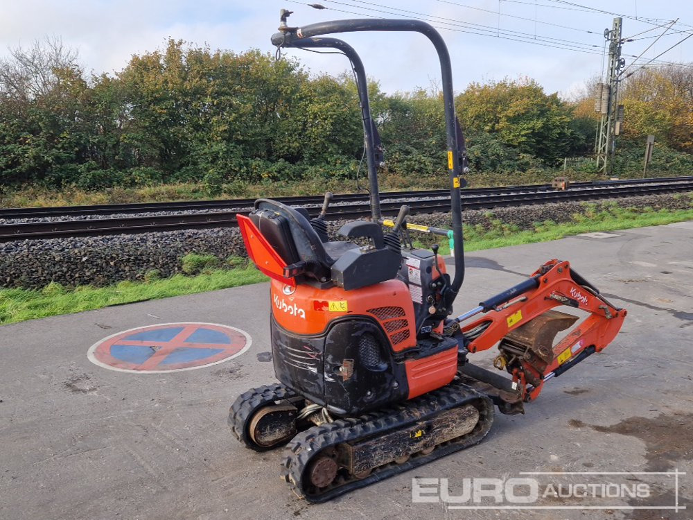 2015 Kubota U10-3 - Mini-ekskavators: foto 4 2015 Kubota U10-3 - Mini-ekskavators: foto 4