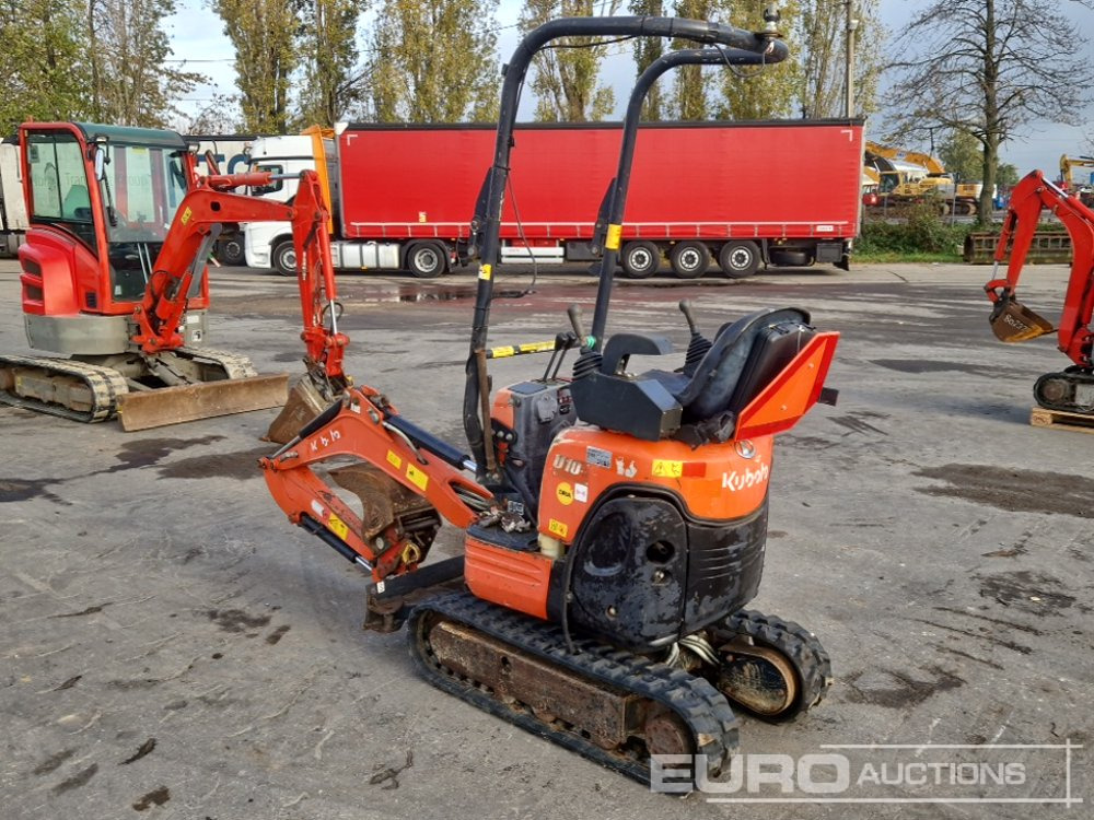 2015 Kubota U10-3 - Mini-ekskavators: foto 3 2015 Kubota U10-3 - Mini-ekskavators: foto 3