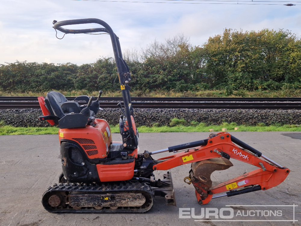 2015 Kubota U10-3 - Mini-ekskavators: foto 5 2015 Kubota U10-3 - Mini-ekskavators: foto 5