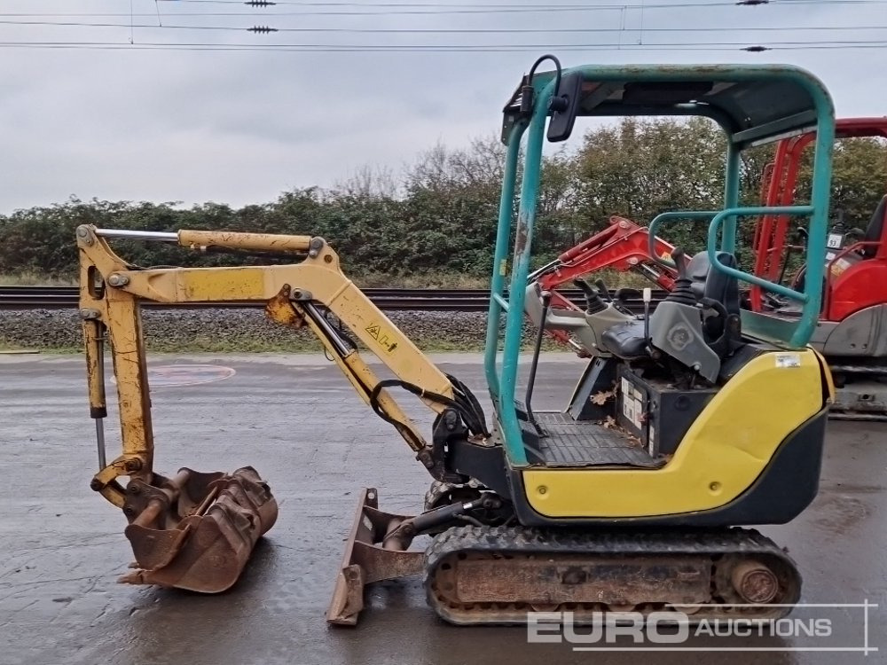 2015 Yanmar SV16 - Mini-ekskavators: foto 2 2015 Yanmar SV16 - Mini-ekskavators: foto 2