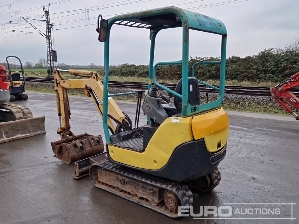 2015 Yanmar SV16 - Mini-ekskavators: foto 3 2015 Yanmar SV16 - Mini-ekskavators: foto 3