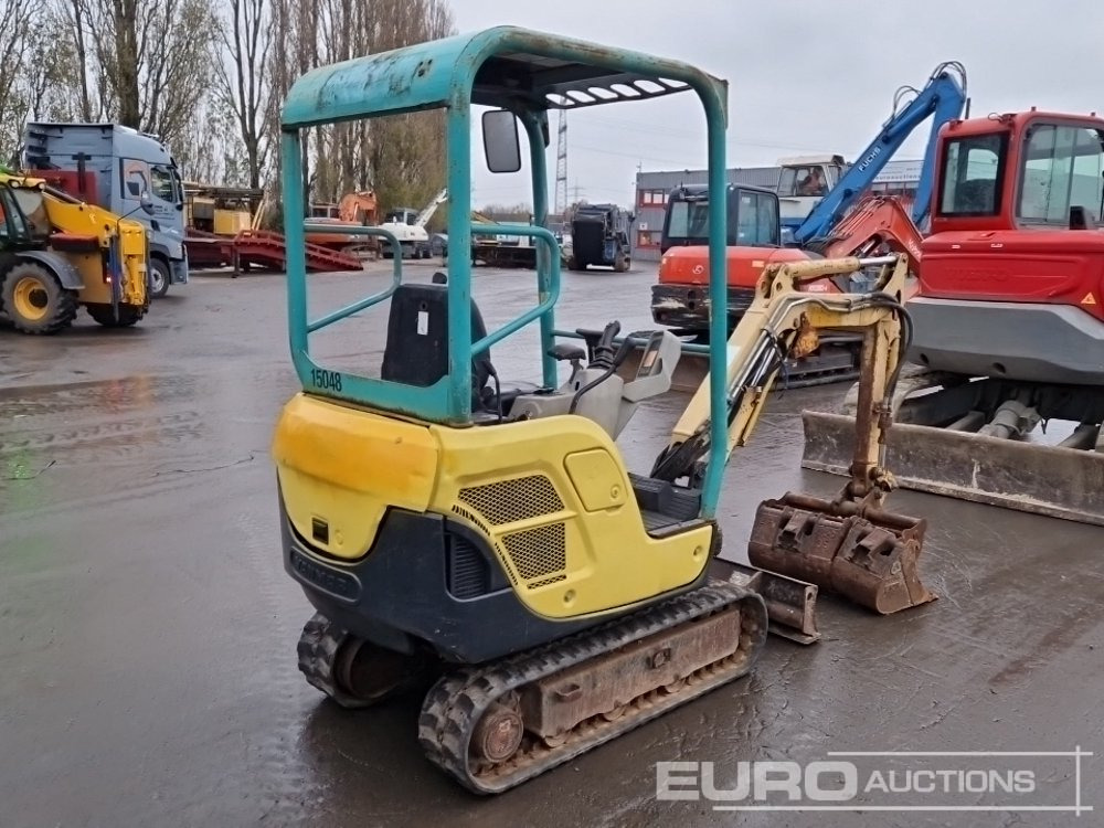 2015 Yanmar SV16 - Mini-ekskavators: foto 4 2015 Yanmar SV16 - Mini-ekskavators: foto 4