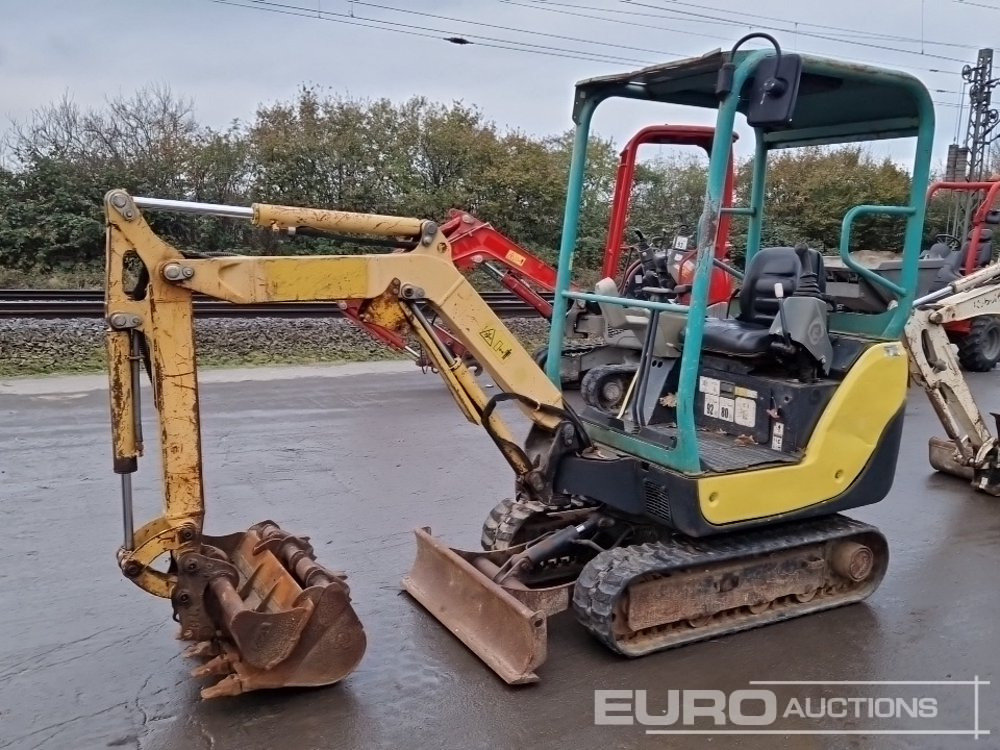 2015 Yanmar SV16 - Mini-ekskavators: foto 1 2015 Yanmar SV16 - Mini-ekskavators: foto 1