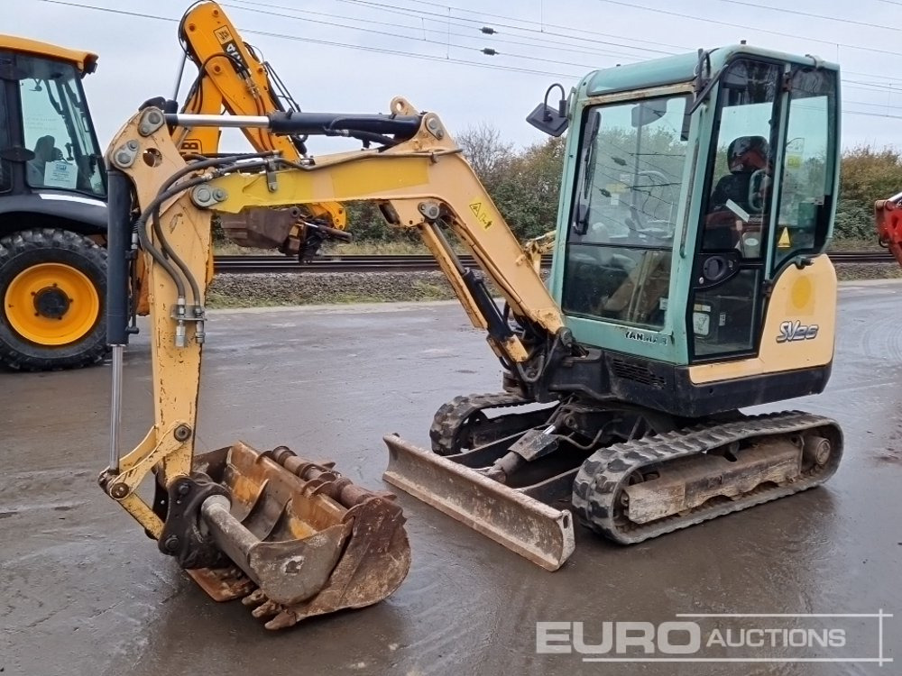 2015 Yanmar SV26 - Mini-ekskavators: foto 1 2015 Yanmar SV26 - Mini-ekskavators: foto 1