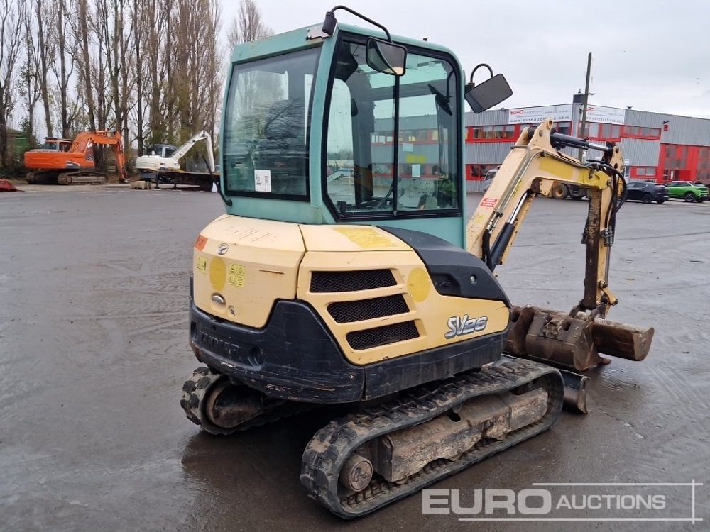 2015 Yanmar SV26 - Mini-ekskavators: foto 4 2015 Yanmar SV26 - Mini-ekskavators: foto 4