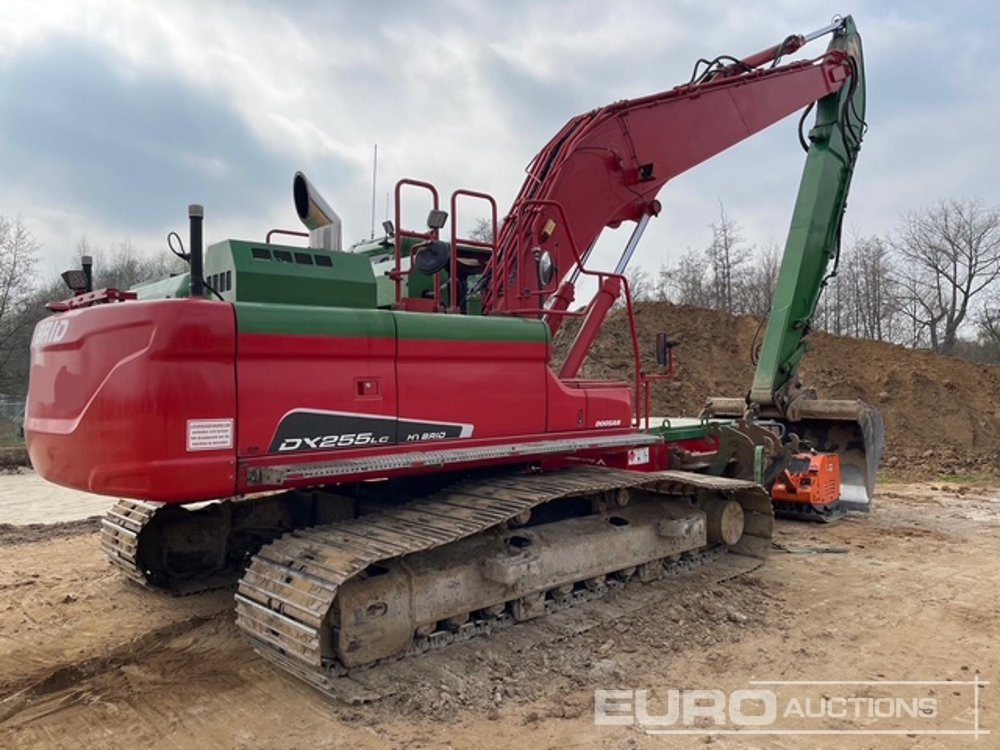 2016 Doosan DX255LC-5 - Kāpurķēžu ekskavators: foto 3 2016 Doosan DX255LC-5 - Kāpurķēžu ekskavators: foto 3
