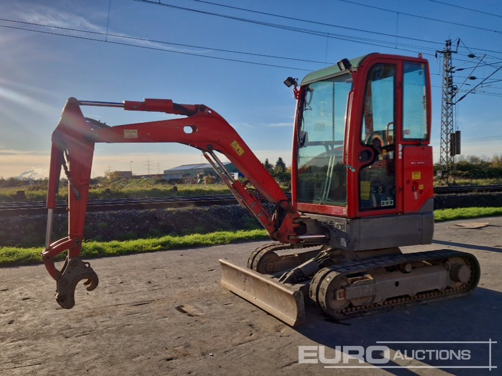 2016 Volvo ECR25D - Mini-ekskavators: foto 1 2016 Volvo ECR25D - Mini-ekskavators: foto 1