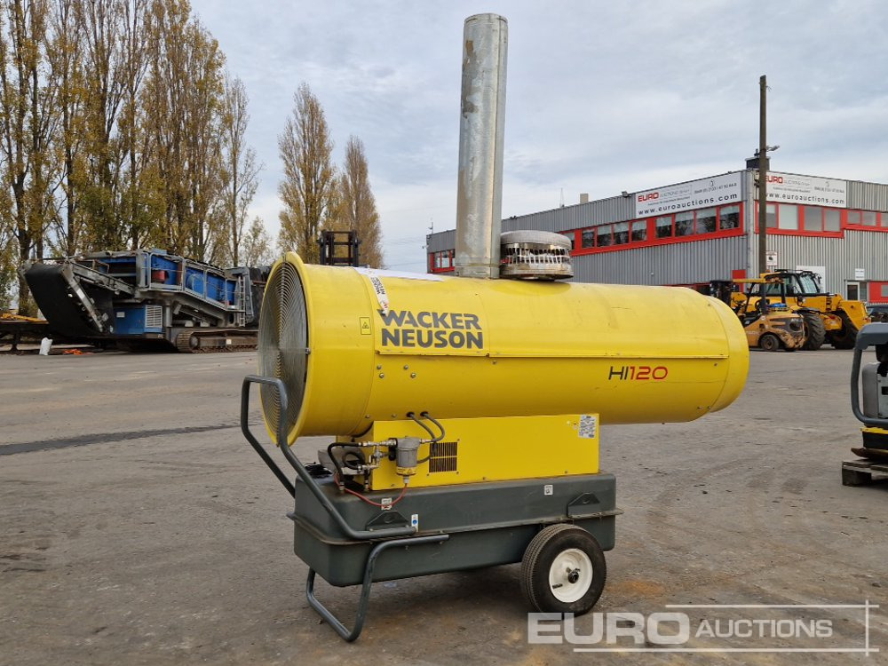 2016 Wacker Neuson HI 120 Space Heater - Celtniecības sildītājs: foto 1 2016 Wacker Neuson HI 120 Space Heater - Celtniecības sildītājs: foto 1