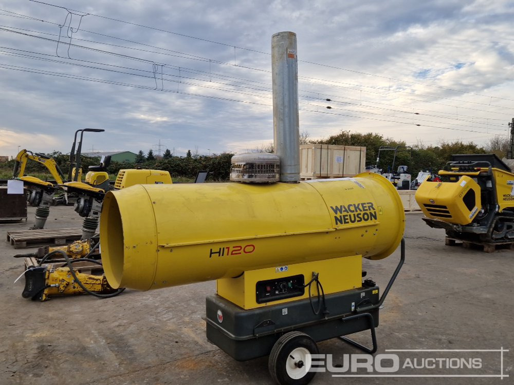 2016 Wacker Neuson HI 120 Space Heater - Celtniecības sildītājs: foto 2 2016 Wacker Neuson HI 120 Space Heater - Celtniecības sildītājs: foto 2
