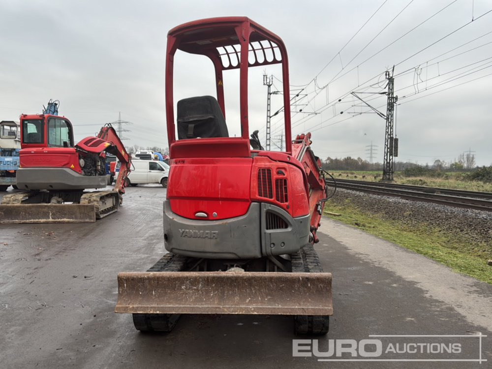 2016 Yanmar ViO25-4 - Mini-ekskavators: foto 4 2016 Yanmar ViO25-4 - Mini-ekskavators: foto 4