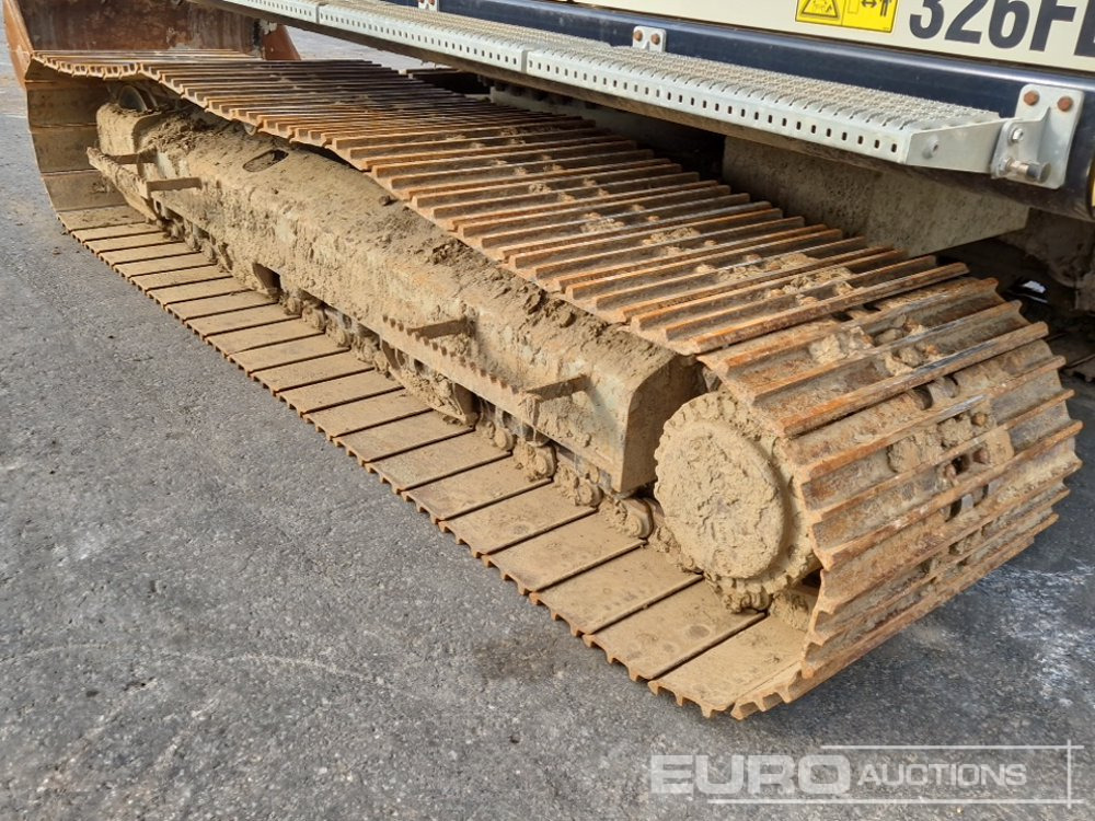 Kāpurķēžu ekskavators 2017 CAT 326F: foto 12