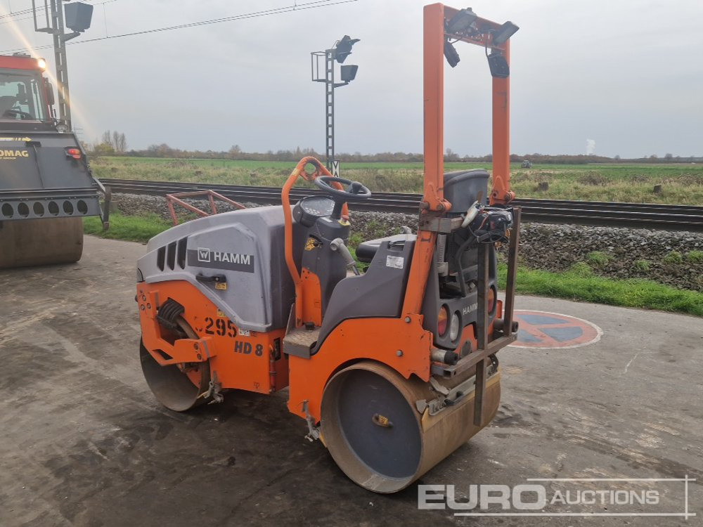 2017 Hamm HD8VV - Veltnis: foto 3 2017 Hamm HD8VV - Veltnis: foto 3