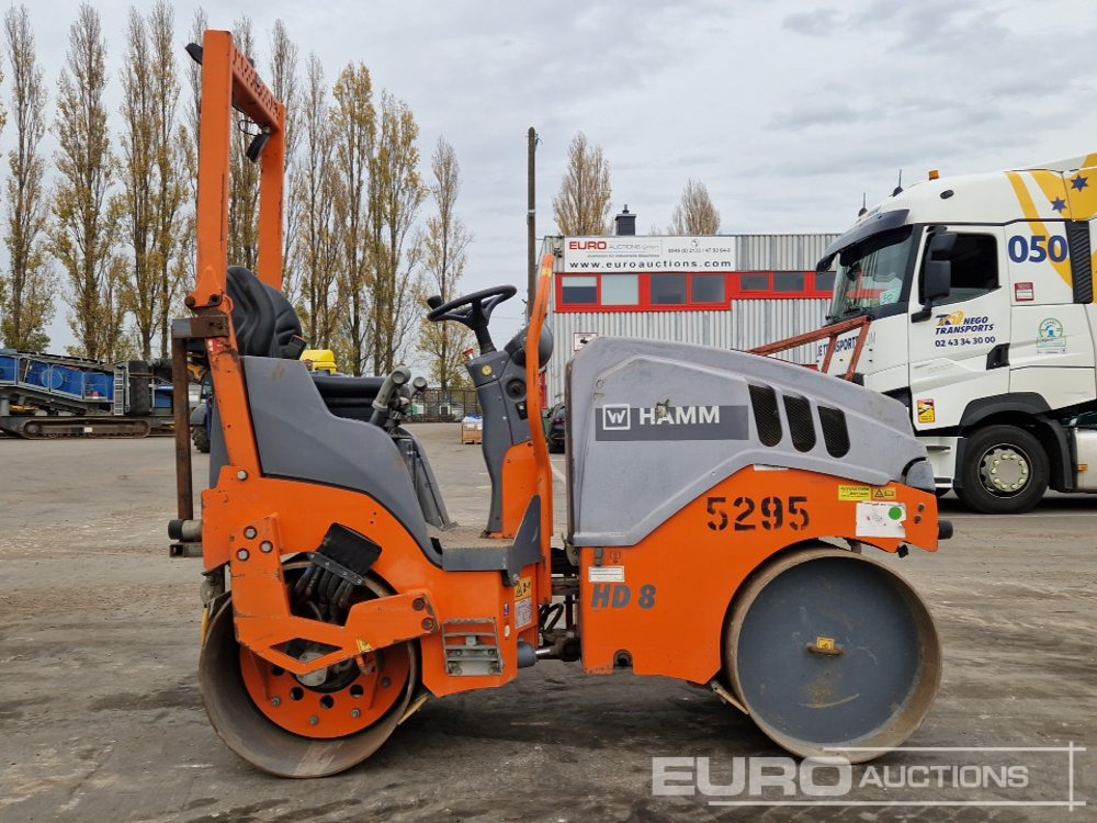 2017 Hamm HD8VV - Veltnis: foto 5 2017 Hamm HD8VV - Veltnis: foto 5