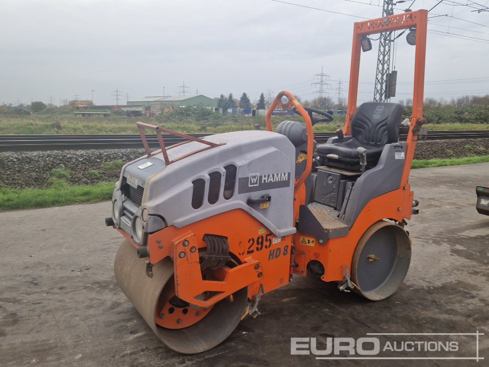 2017 Hamm HD8VV - Veltnis: foto 1 2017 Hamm HD8VV - Veltnis: foto 1