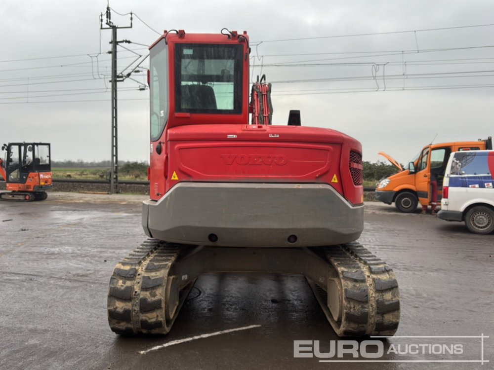 2017 Volvo ECR88D - Mini-ekskavators: foto 4 2017 Volvo ECR88D - Mini-ekskavators: foto 4