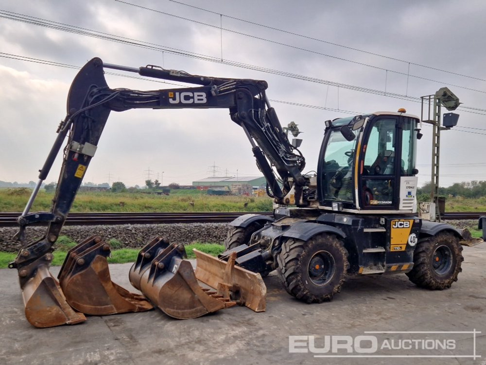 2018 JCB Hydradig HD110WT - Riteņu ekskavators: foto 1 2018 JCB Hydradig HD110WT - Riteņu ekskavators: foto 1