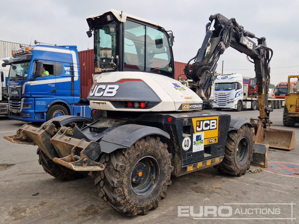 2018 JCB Hydradig HD110WT - Riteņu ekskavators: foto 5 2018 JCB Hydradig HD110WT - Riteņu ekskavators: foto 5