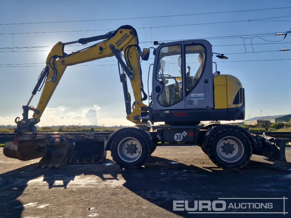 2018 Wacker Neuson EW100 - Riteņu ekskavators: foto 2 2018 Wacker Neuson EW100 - Riteņu ekskavators: foto 2