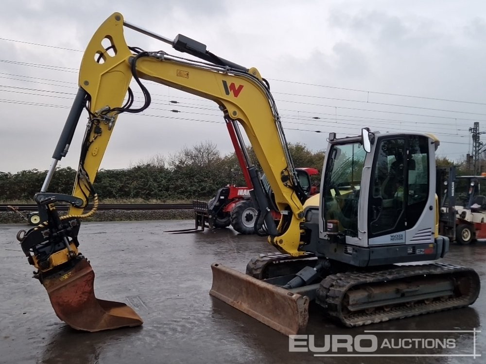 2018 Wacker Neuson EZ80 - Mini-ekskavators: foto 1 2018 Wacker Neuson EZ80 - Mini-ekskavators: foto 1