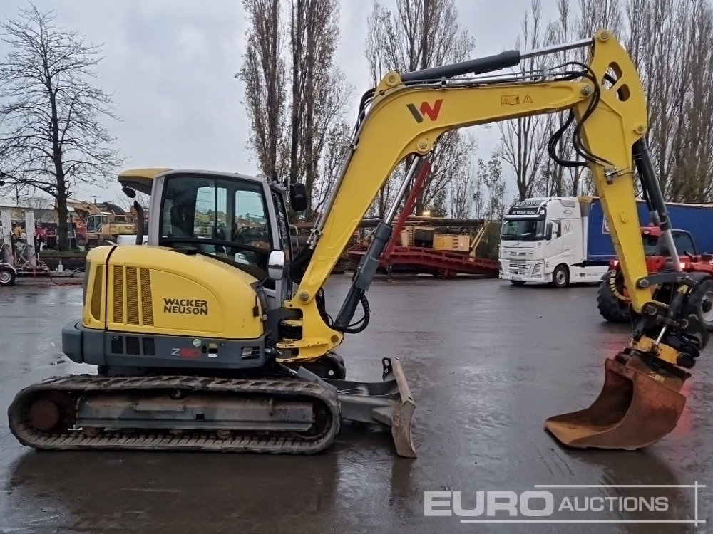 2018 Wacker Neuson EZ80 - Mini-ekskavators: foto 5 2018 Wacker Neuson EZ80 - Mini-ekskavators: foto 5