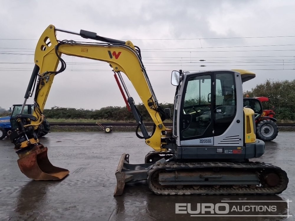 2018 Wacker Neuson EZ80 - Mini-ekskavators: foto 2 2018 Wacker Neuson EZ80 - Mini-ekskavators: foto 2