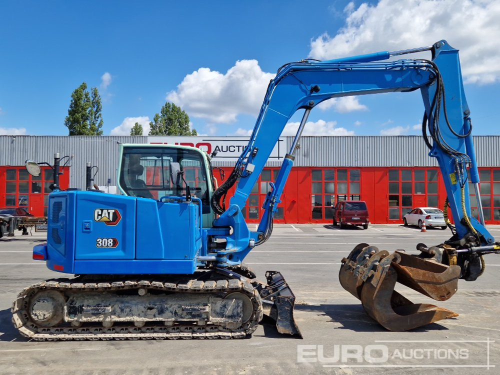 Mini-ekskavators 2019 CAT 308CR: foto 6