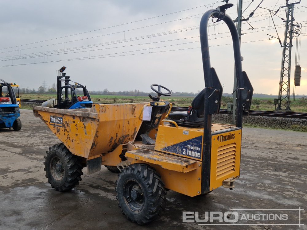 2019 Thwaites 3 Ton Dumper, Rolll Bar - Mini pašizgāzējs: foto 4 2019 Thwaites 3 Ton Dumper, Rolll Bar - Mini pašizgāzējs: foto 4