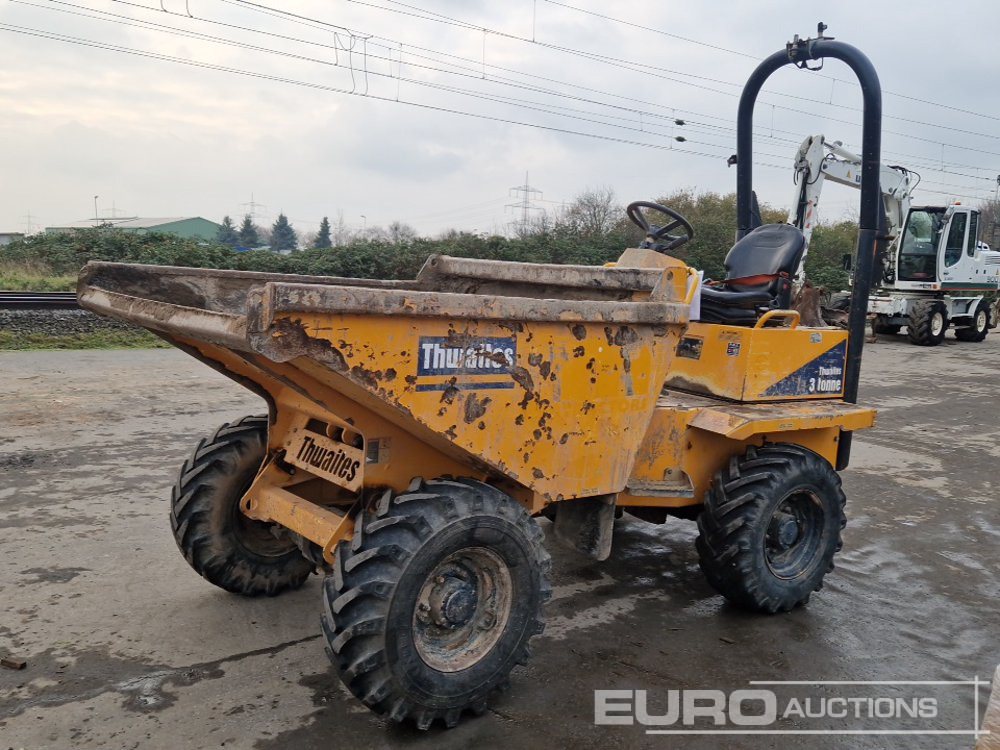 2019 Thwaites 3 Ton Dumper, Rolll Bar - Mini pašizgāzējs: foto 1 2019 Thwaites 3 Ton Dumper, Rolll Bar - Mini pašizgāzējs: foto 1