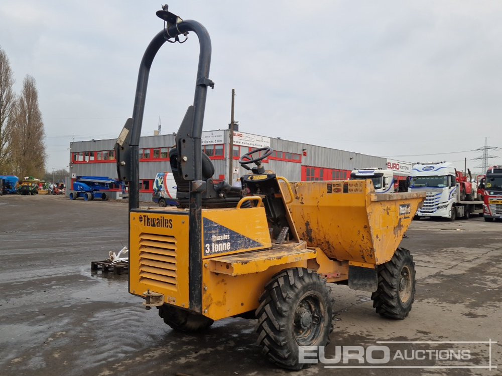 2019 Thwaites 3 Ton Dumper, Rolll Bar - Mini pašizgāzējs: foto 5 2019 Thwaites 3 Ton Dumper, Rolll Bar - Mini pašizgāzējs: foto 5