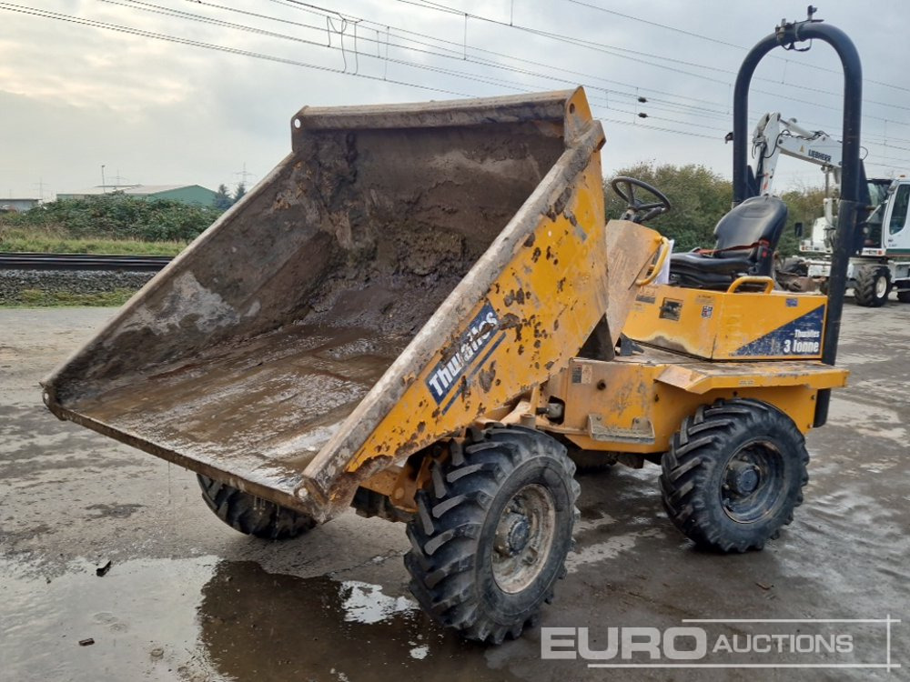 2019 Thwaites 3 Ton Dumper, Rolll Bar - Mini pašizgāzējs: foto 2 2019 Thwaites 3 Ton Dumper, Rolll Bar - Mini pašizgāzējs: foto 2