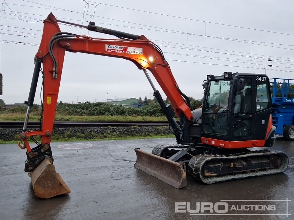 2020 Kubota KX080-4A2 - Mini-ekskavators: foto 1 2020 Kubota KX080-4A2 - Mini-ekskavators: foto 1