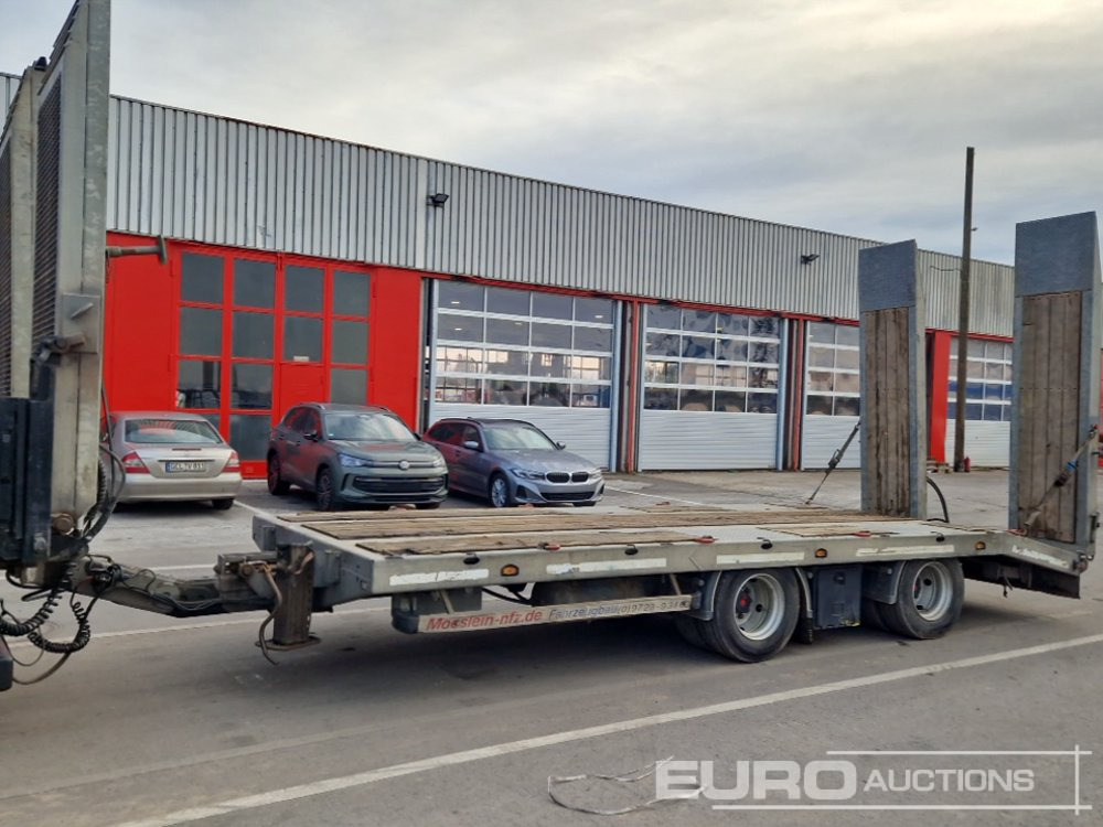 2020 Moeslein TTA 21T Twin Axle Low Loader Trailer, Loading Ramps - Puspiekabe zema profila platforma: foto 1 2020 Moeslein TTA 21T Twin Axle Low Loader Trailer, Loading Ramps - Puspiekabe zema profila platforma: foto 1