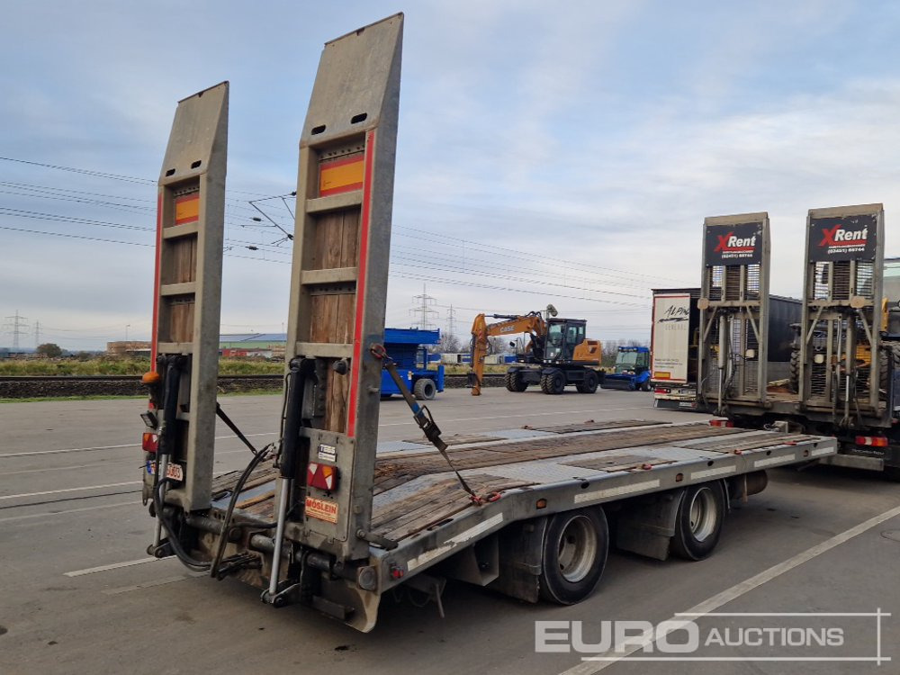 2020 Moeslein TTA 21T Twin Axle Low Loader Trailer, Loading Ramps - Puspiekabe zema profila platforma: foto 4 2020 Moeslein TTA 21T Twin Axle Low Loader Trailer, Loading Ramps - Puspiekabe zema profila platforma: foto 4
