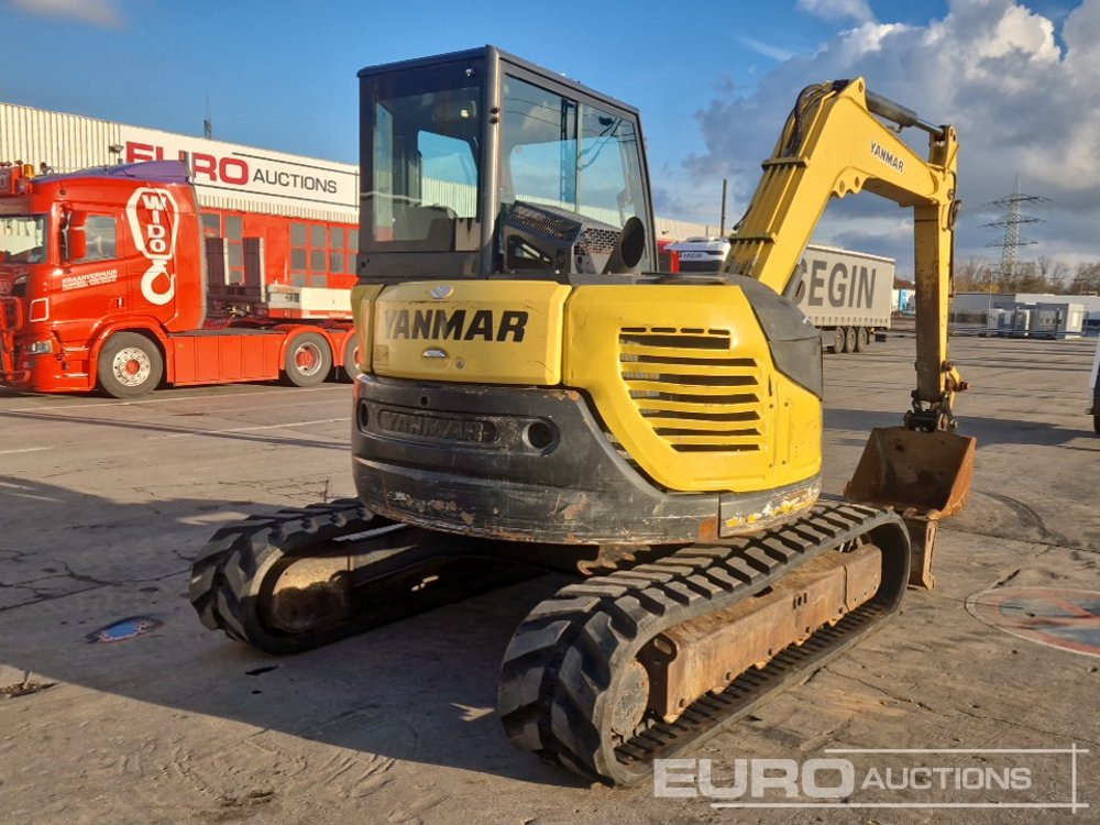 2020 Yanmar VIO85 - Mini-ekskavators: foto 4 2020 Yanmar VIO85 - Mini-ekskavators: foto 4