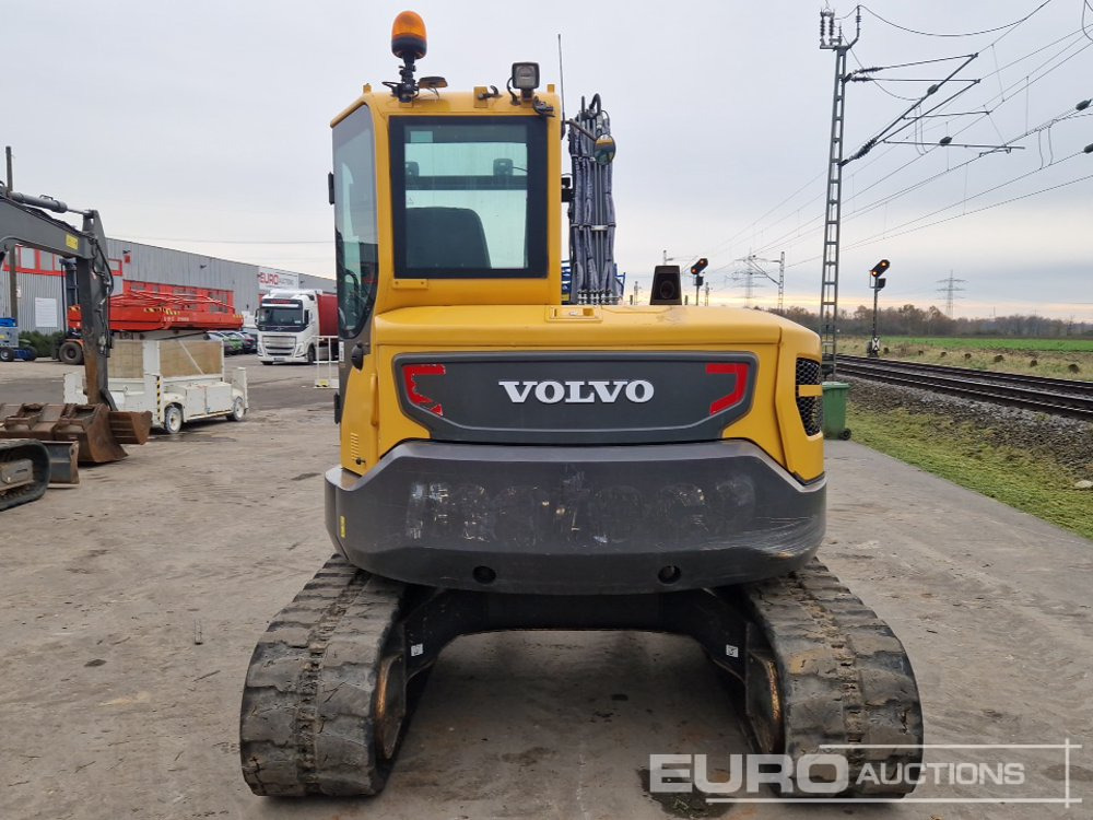 2021 Volvo ECR88D - Mini-ekskavators: foto 4 2021 Volvo ECR88D - Mini-ekskavators: foto 4